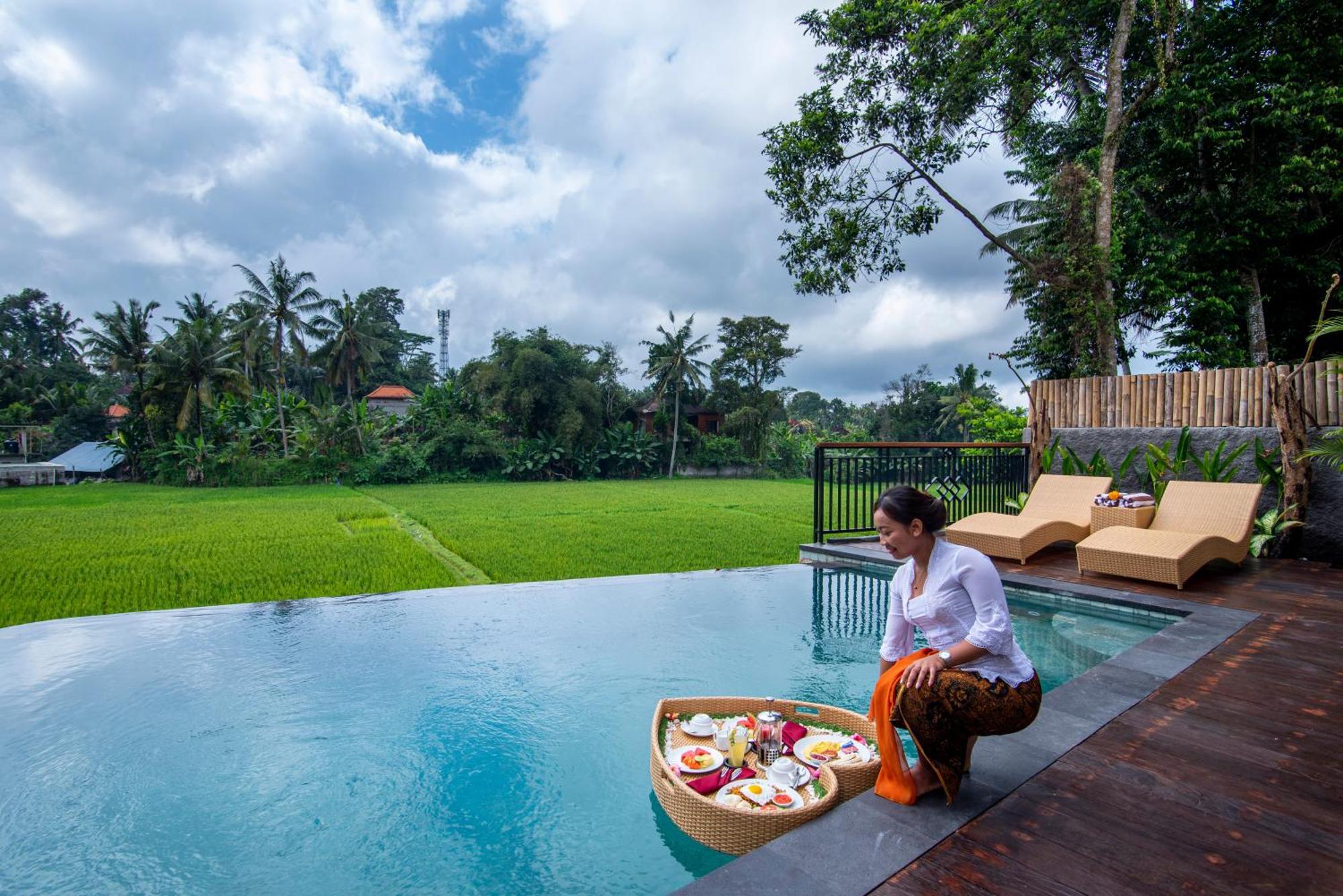 Jatining Ubud Villa & Spa エクステリア 写真