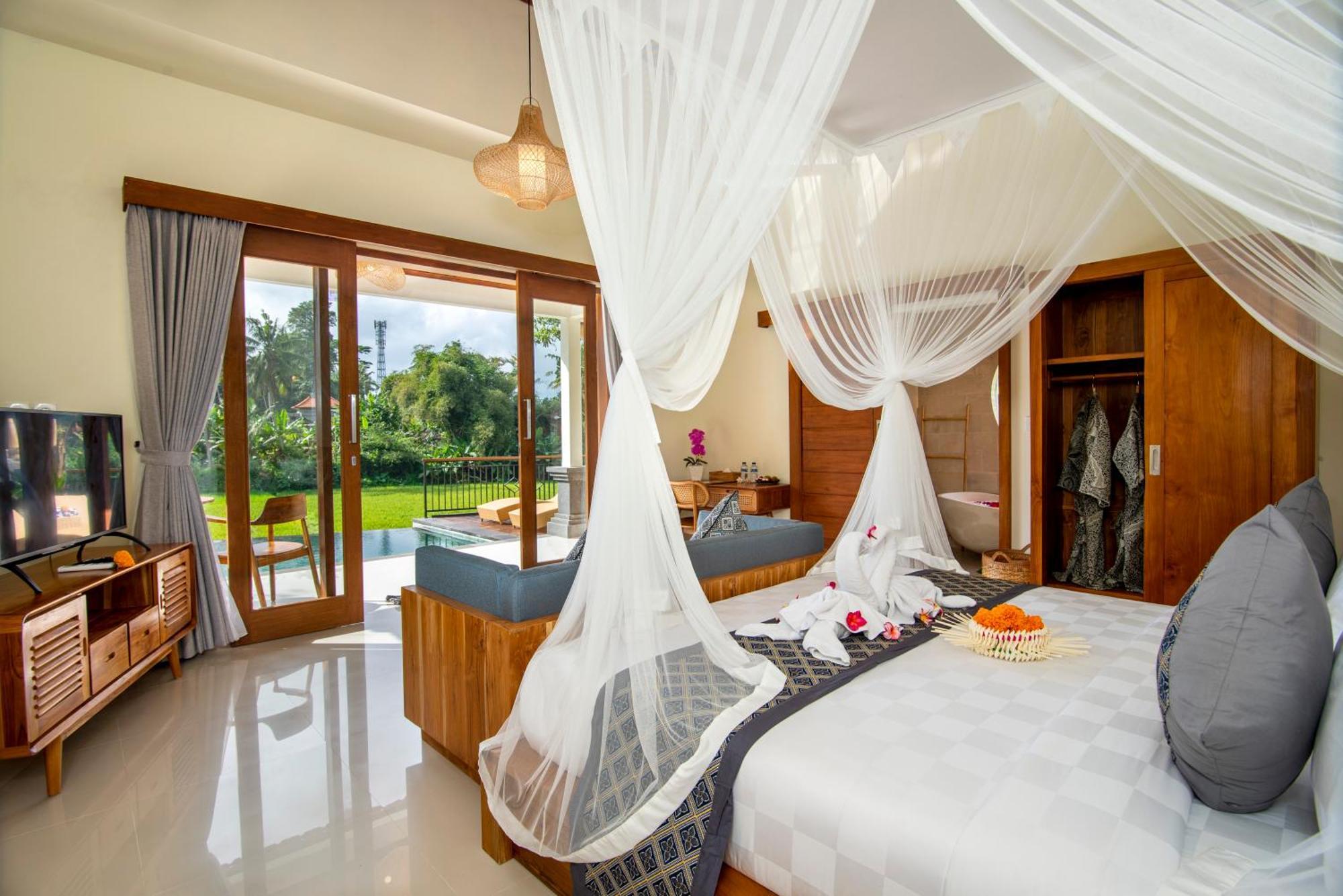 Jatining Ubud Villa & Spa エクステリア 写真
